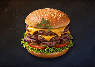 Double Bel Mondo Burger